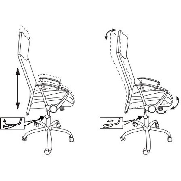 Офисное кресло Бюрократ CH-600SL (черный)