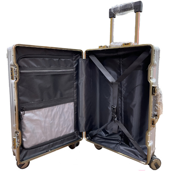 Чемодан DoubleW E087# (S, белый)