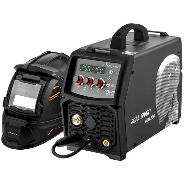 Сварочный инвертор Сварог REAL Smart MIG 200 N2A5 (черный)