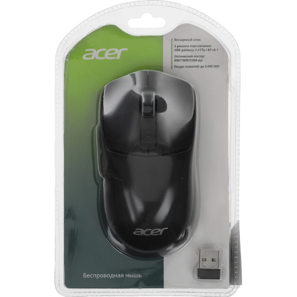 Мышь Acer OMR312 (черный)