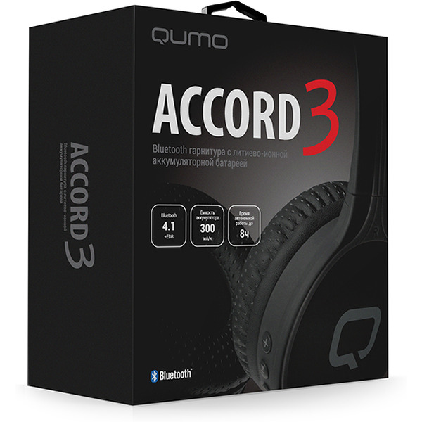 Наушники QUMO Accord 3 (черный)