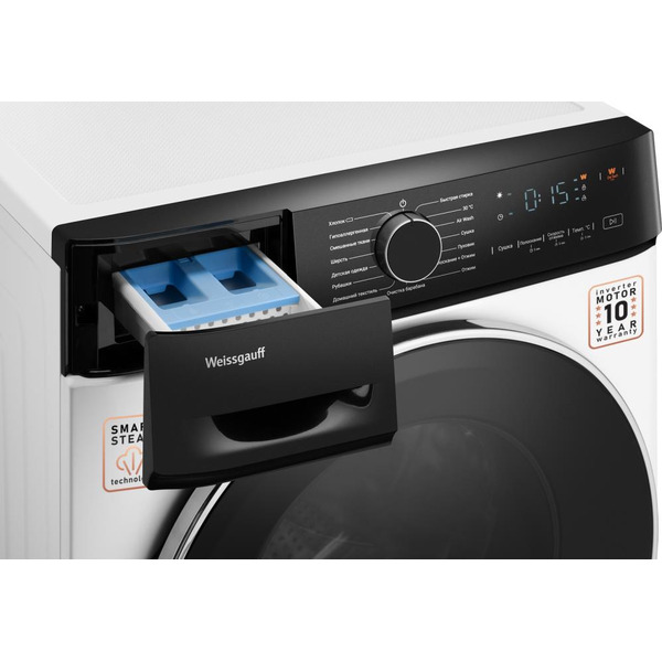 Стирально-сушильная машина Weissgauff WMD 4628 Inverter Steam