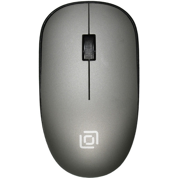 Мышь Oklick 515MW (черный/серый)