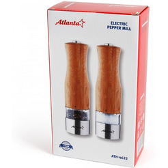 Мельница электрическая для специй Atlanta ATH-4622 (brown)