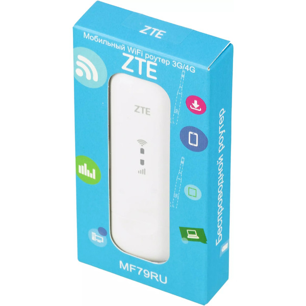 4G модем ZTE MF79N LTE (белый)