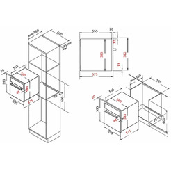 Духовой шкаф Evelux EO 650 PB