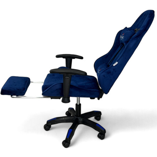 Игровое кресло Calviano 1585 (синий велюр)