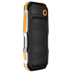 Мобильный телефон Olmio X04 (черный/оранжевый)