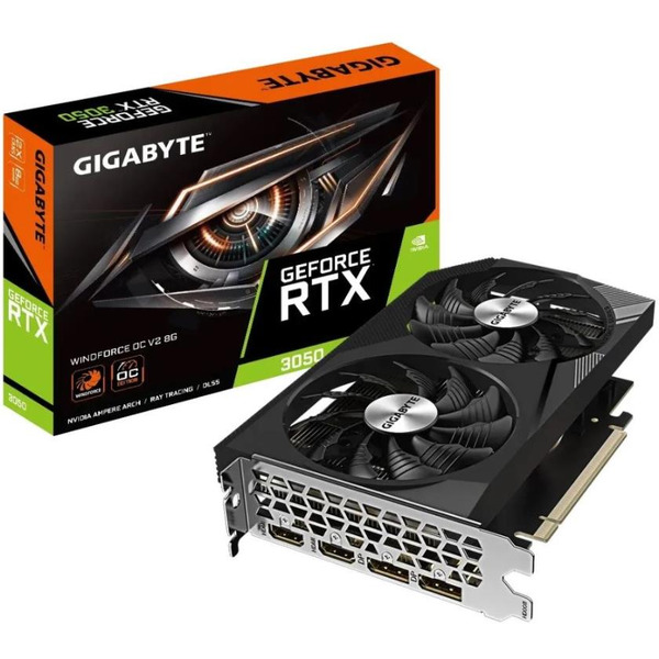 Видеокарта GIGABYTE GV-N3050WF2OCV2-8GD