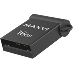 USB флеш Maxvi MM 16GB FD16GBUSB20C10MM (темно-серый)
