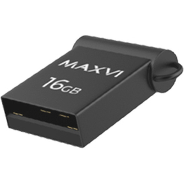 USB флеш Maxvi MM 16GB FD16GBUSB20C10MM (темно-серый)