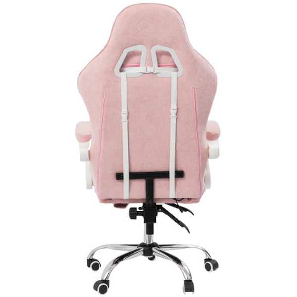 Вибромассажное кресло Calviano ASTI ULTIMATO (pink fabric)