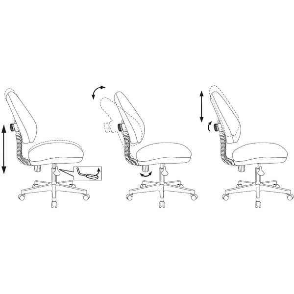 Кресло Бюрократ KD-4/PENCIL-GN (зеленый)