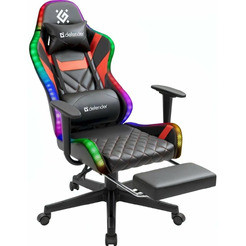 Игровое кресло Defender Lumos (Черный/Красный) 64673