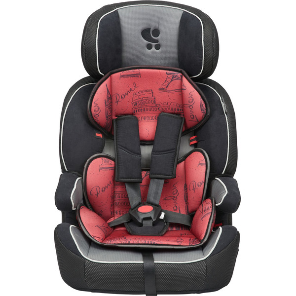 Автокресло Lorelli Navigator Black Red Cities