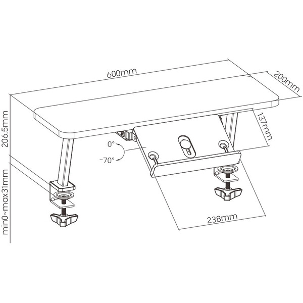 Комплект ученический Ergosmart Smart 80 E602-E611-E511