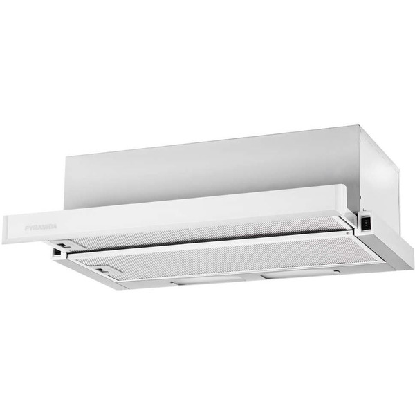 Вытяжка кухонная PYRAMIDA TL 60 FG IX WH