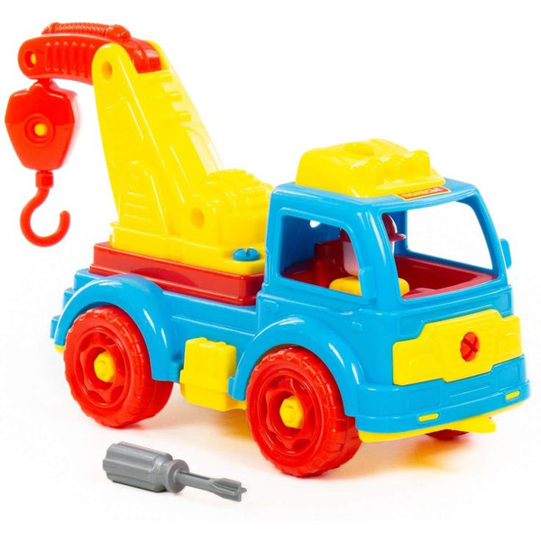 Конструктор Полесье 84828 Автомобиль-эвакуатор