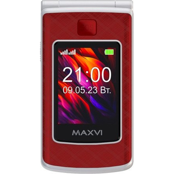 Кнопочный телефон Maxvi E28 (красный)