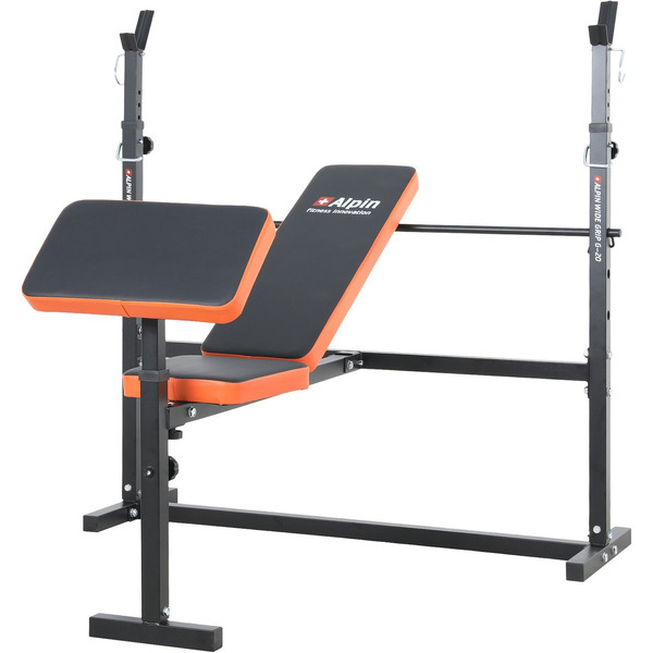 Скамья под штангу широким хватом ALPIN Wide Grip G-20