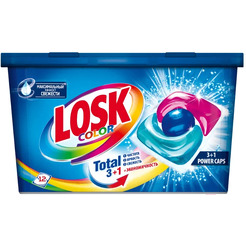 Капсулы для стирки Losk Caps Color 3 в 1 (12 шт)