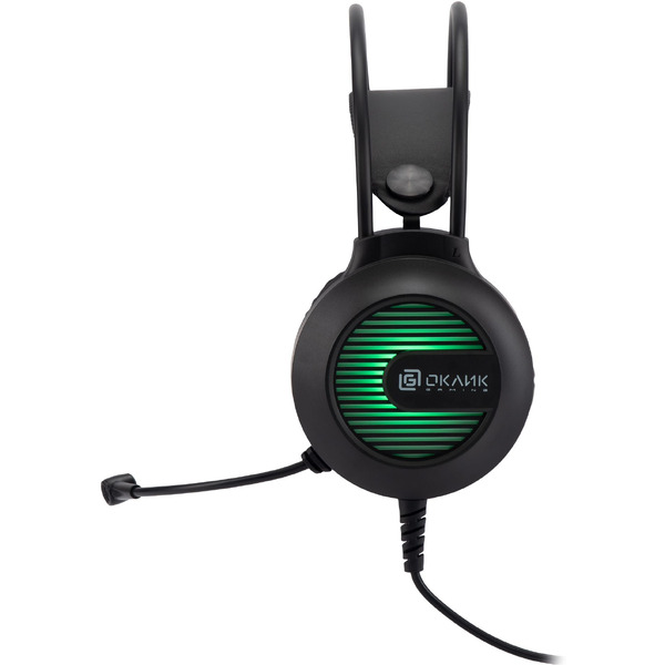 Наушники с микрофоном Oklick HS-L300G (черный)