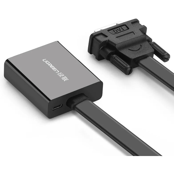 Конвертер Ugreen MM108 40259 DVI - VGA