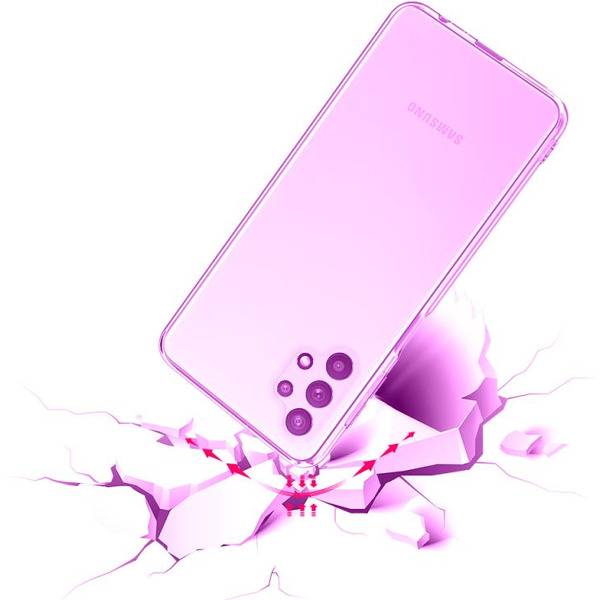 Бампер Bingo TPU 2.0mm для SAMSUNG A32 4G Фиолетовый