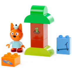 Конструктор Полесье Макси Три кота. Коржик на прогулке 63745