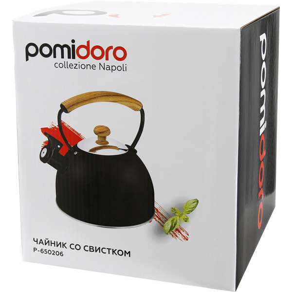 Чайник со свистком Pomidoro Napoli P-650206