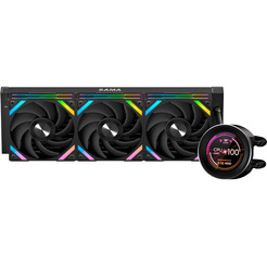 Система жидкостного охлаждения для процессора Sama Q60 360 (черный)