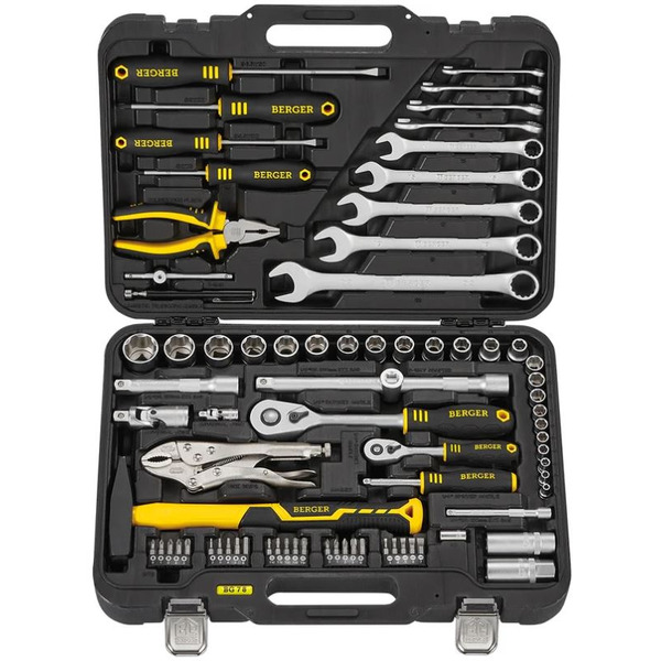 Универсальный набор инструментов Berger BG078-1214 (78 предметов)