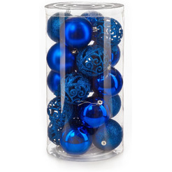 Набор новогодних шаров Ausini VT25-04018-4