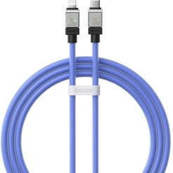 Кабель Baseus CoolPlay Series Fast Charging Cable Type-C to Lightning 20W CAKW000103 (2 м, голубой)