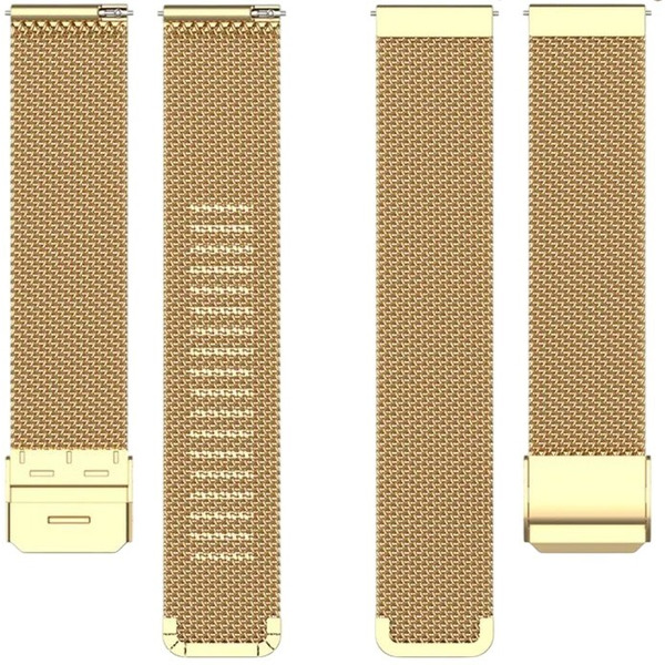 Ремешок Bingo Stainless Grid для часов 20мм (золотистый)