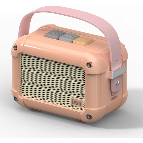 Беспроводная колонка Divoom Macchiato (розовый)