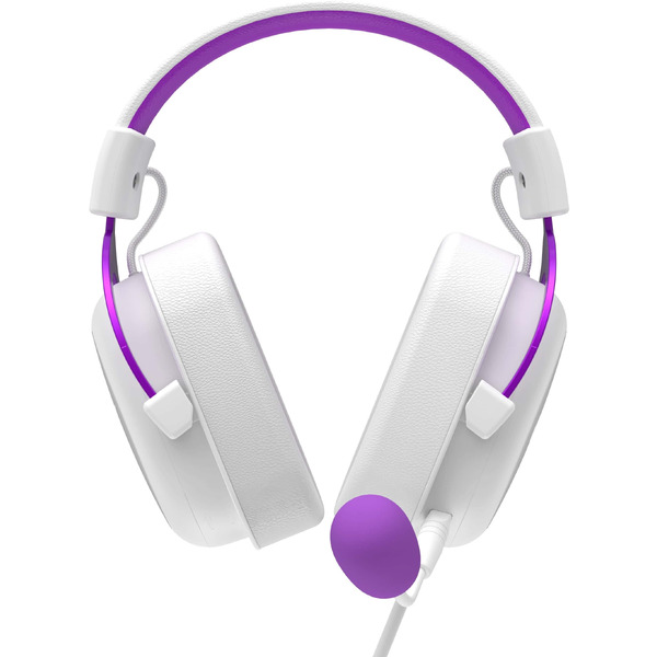 Наушники Havit Gamenote H2002d (белый/фиолетовый)