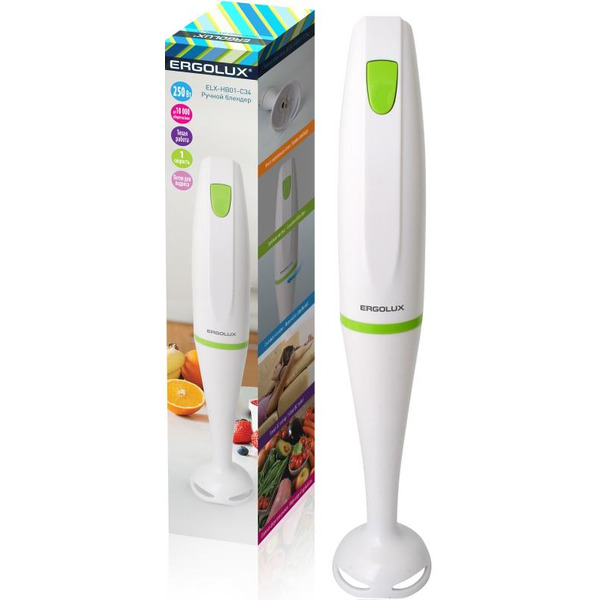 Погружной блендер Ergolux ELX-HB01-C34