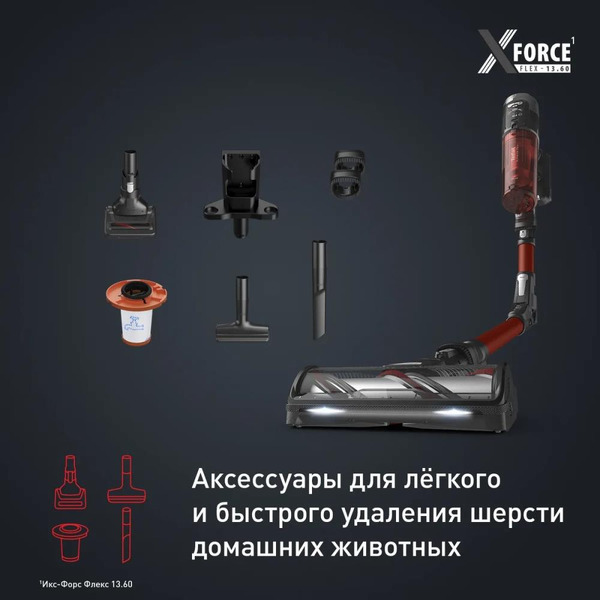 Пылесос Tefal X-Force Flex 13.60 TY9A73WO