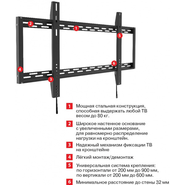 Кронштейн для телевизора Arm Media PT-100