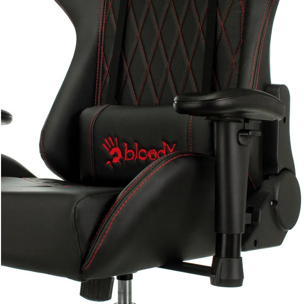 Кресло игровое A4TECH BLOODY GC-800 (черный ромбик эко.кожа)