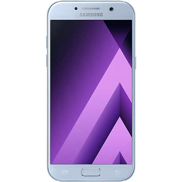 Смартфон SAMSUNG Galaxy A5 2017 голубой (SM-A520FZBDSER)