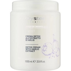 Детокс-маска для поврежденных волос Oyster Cosmetics Sublime Fruit Detox Cream With Garlic Extract Чесночная (1000 мл)