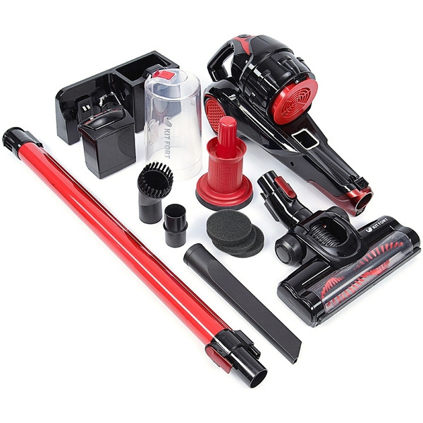 Пылесос KITFORT КТ-517-1 красно-черный