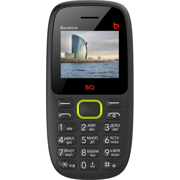 Мобильный телефон BQM-1820 Barcelona желтый