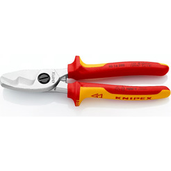 Кабелерез с двойными режущими кромками Knipex 95 16 200