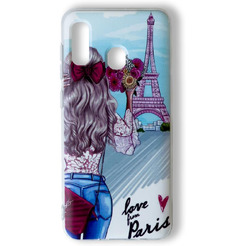 Задняя накладка CASE Print Samsung Galaxy A20 / A30 Париж