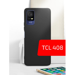 Накладка AKAMI Matt TPU для TCL 408 Черный (33804)