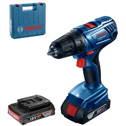 Дрель-шуруповерт Bosch GSR 180-LI (06019F8109) с 2-мя АКБ, кейс