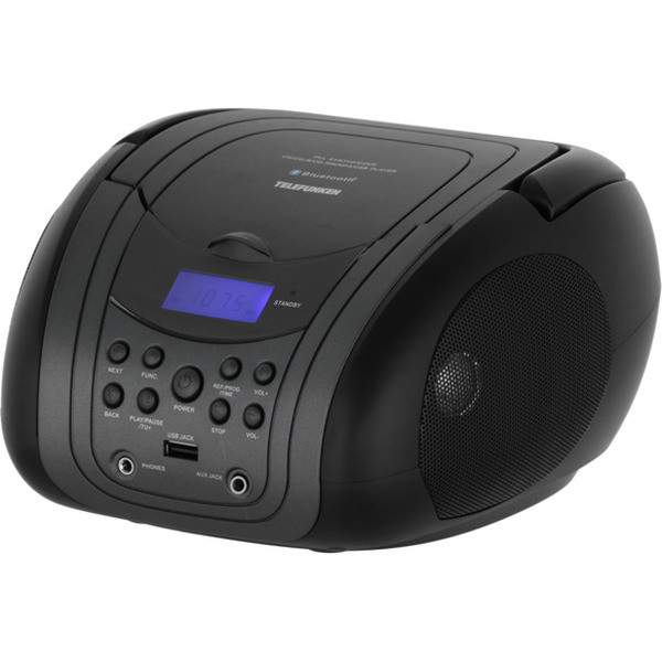 Магнитола TELEFUNKEN TF-CSRP3499BGRB (серый с черным)